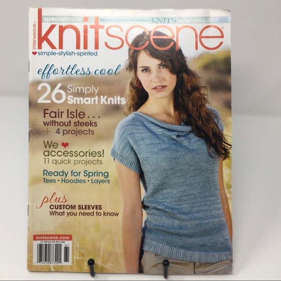 Bundle Interweave Press Knitscene Magazine 6 Issues 2005-2012 - Picture 5 of 16